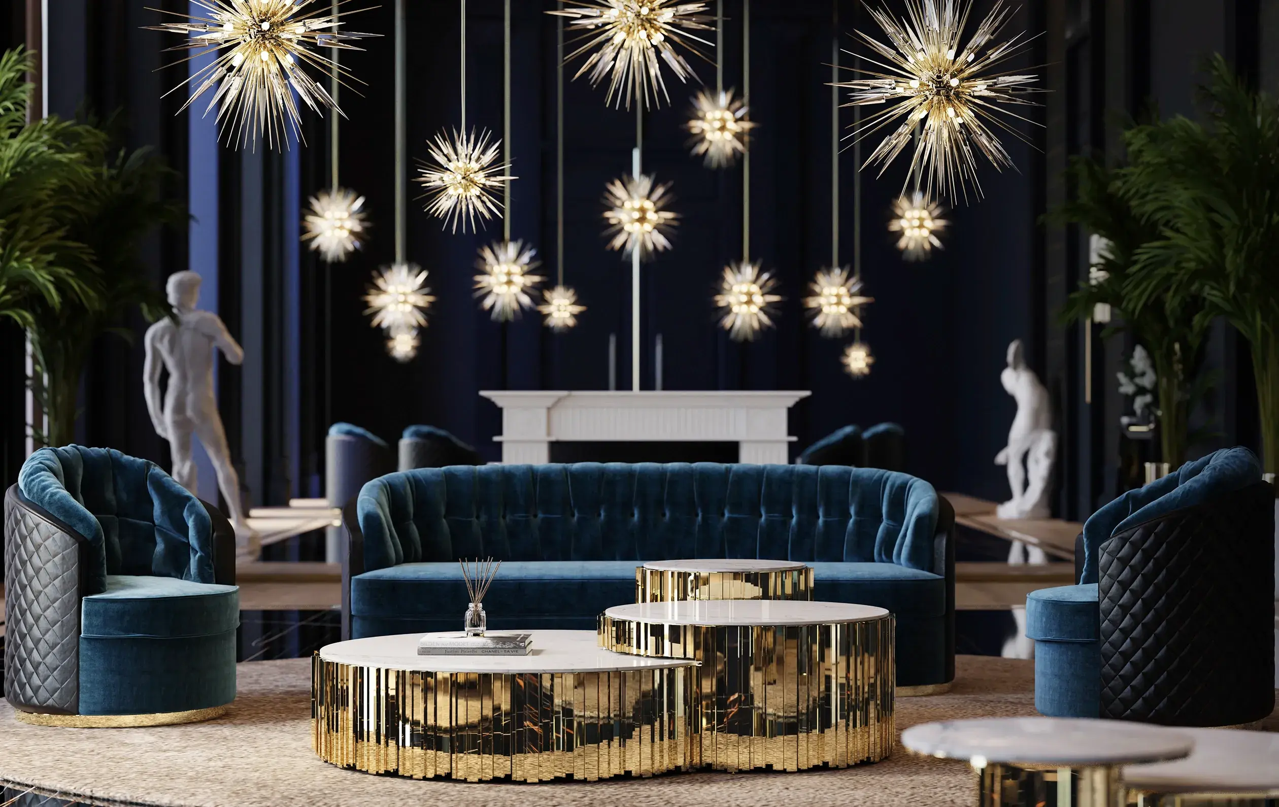 Stolik kawowy Imperial Set II - 1