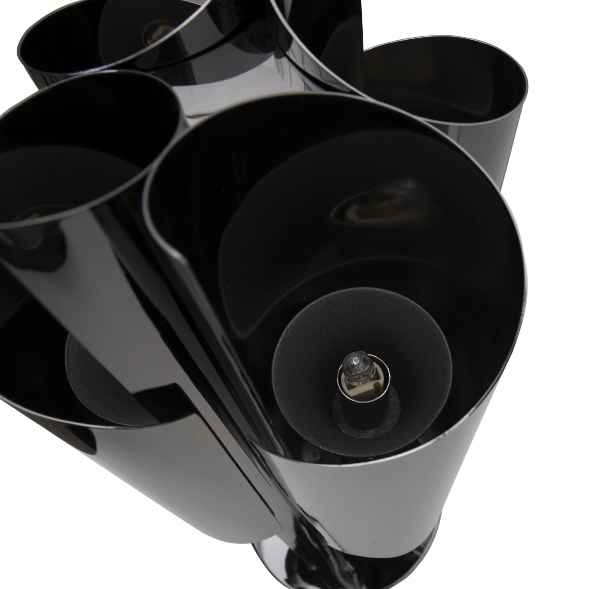 Lampka stołowa mosiężna patynowana