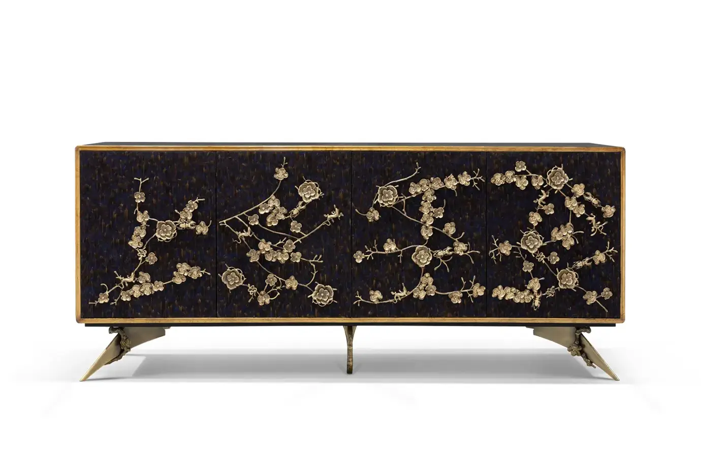 Kredens Mirage z piór fioletowych