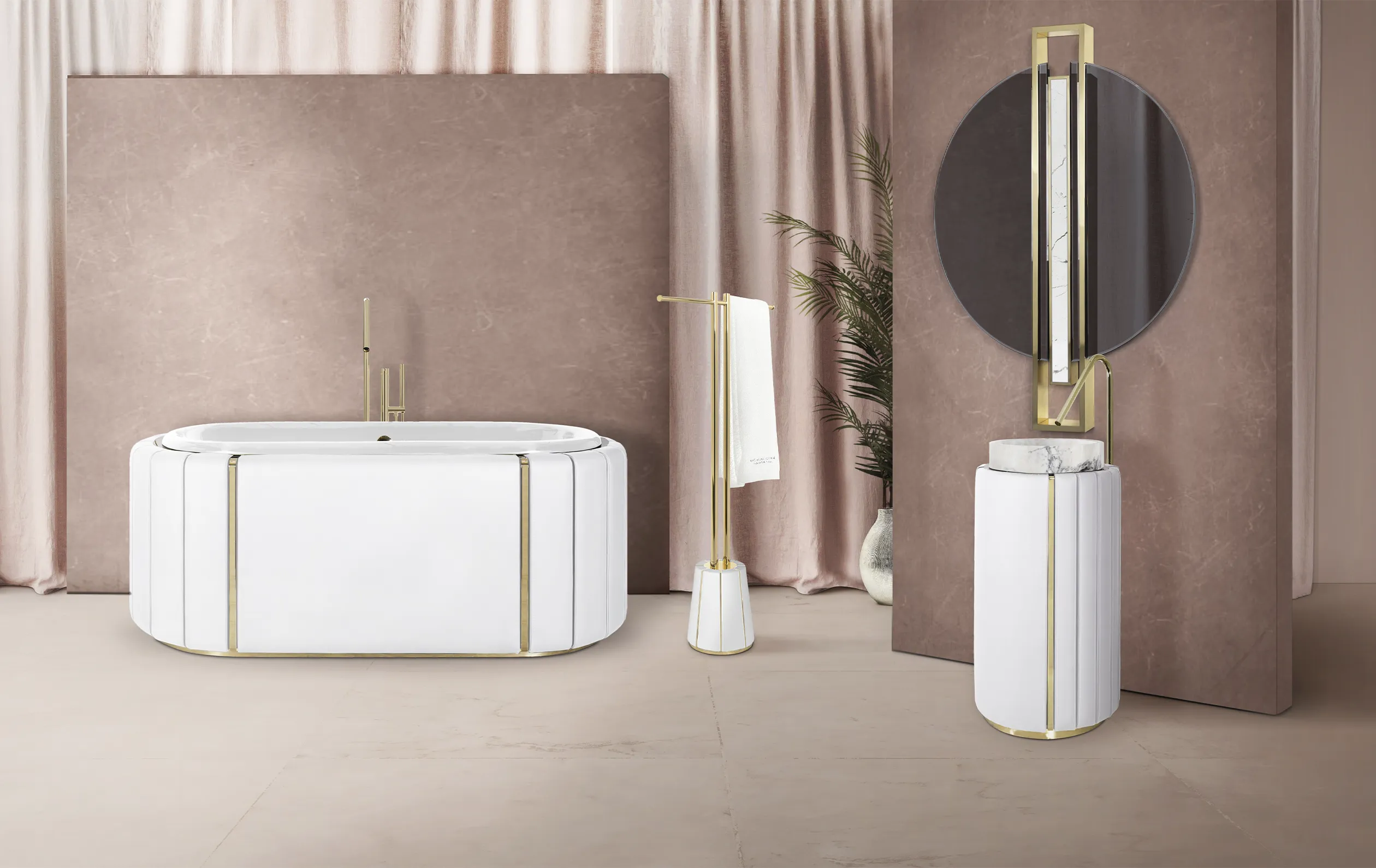 Wanna wolnostojąca Regal Soak White - 1