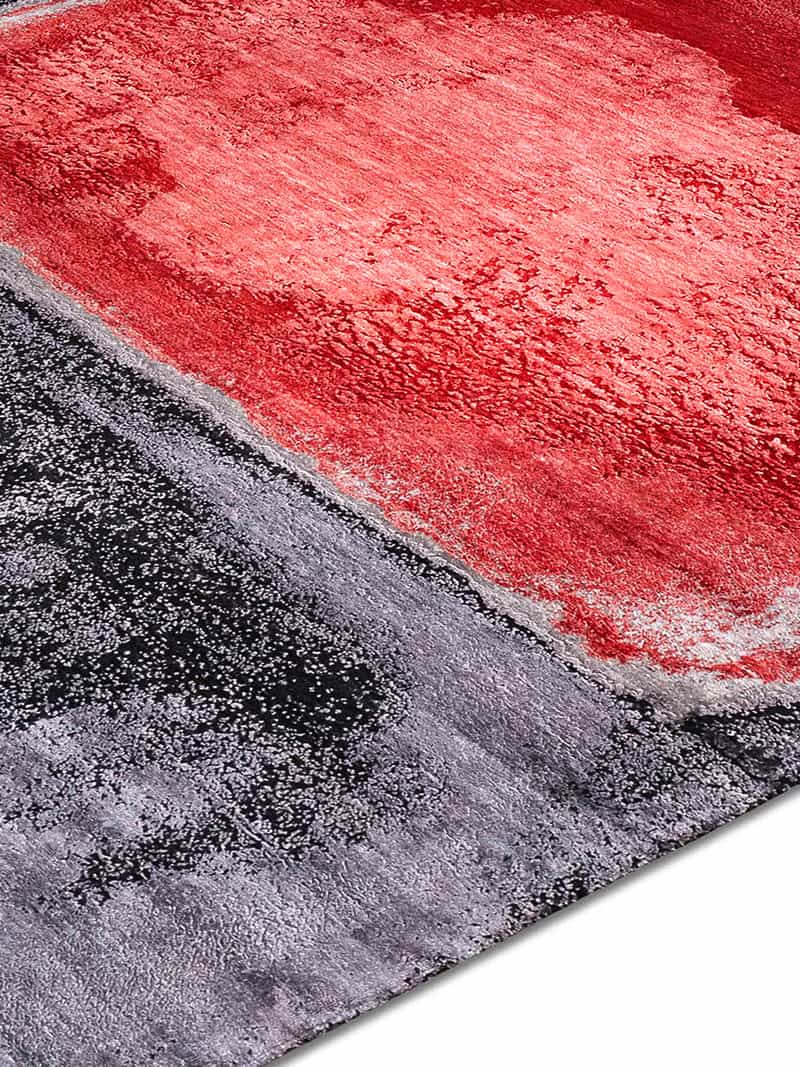 Dywan No. 16 Red Silver | Rozmiar: 365 x 457 cm