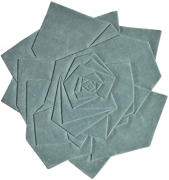 Dywan Marry Me aqua | Rozmiar: 130 x 130 cm