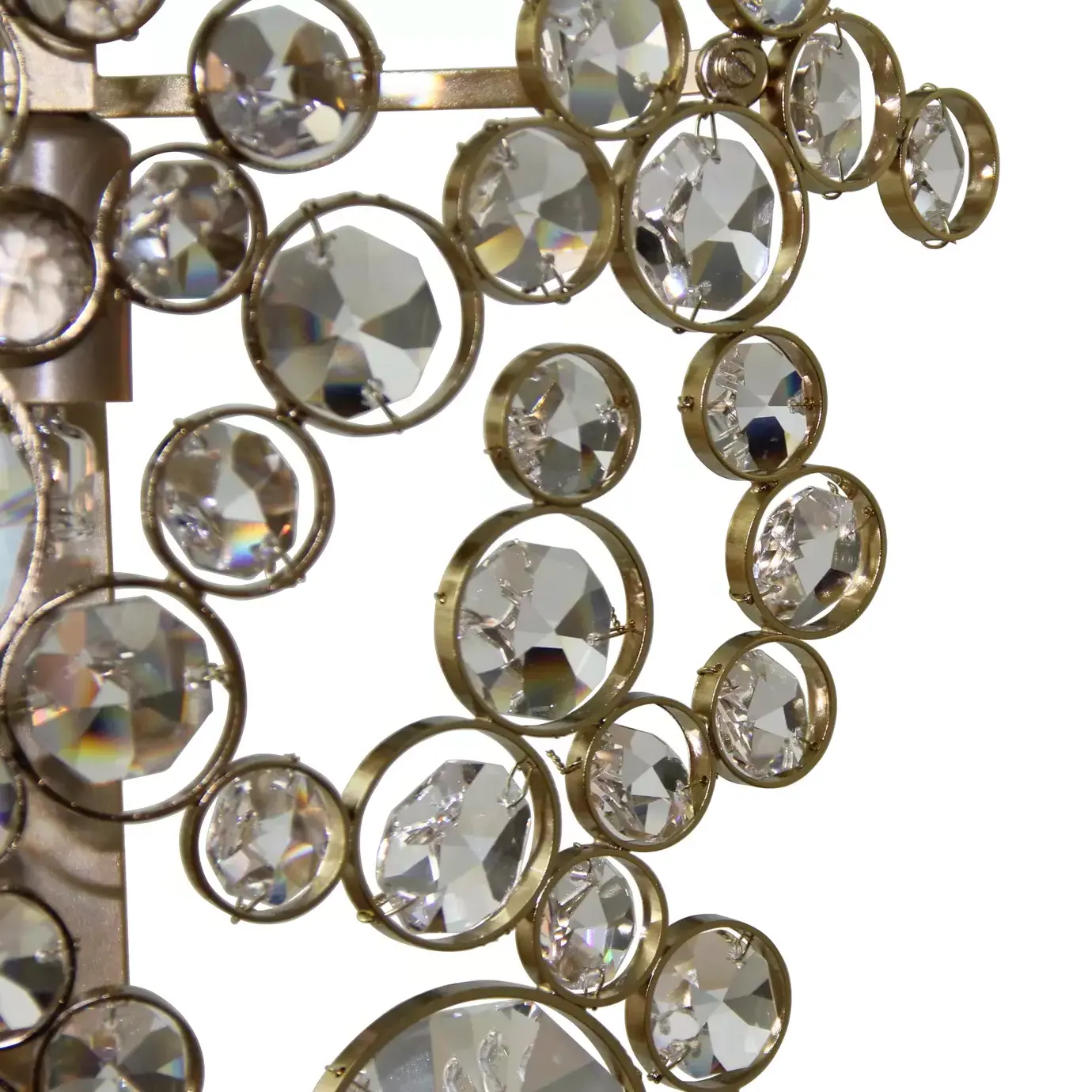 Kinkiet Eternelle Clear Glass Sconce