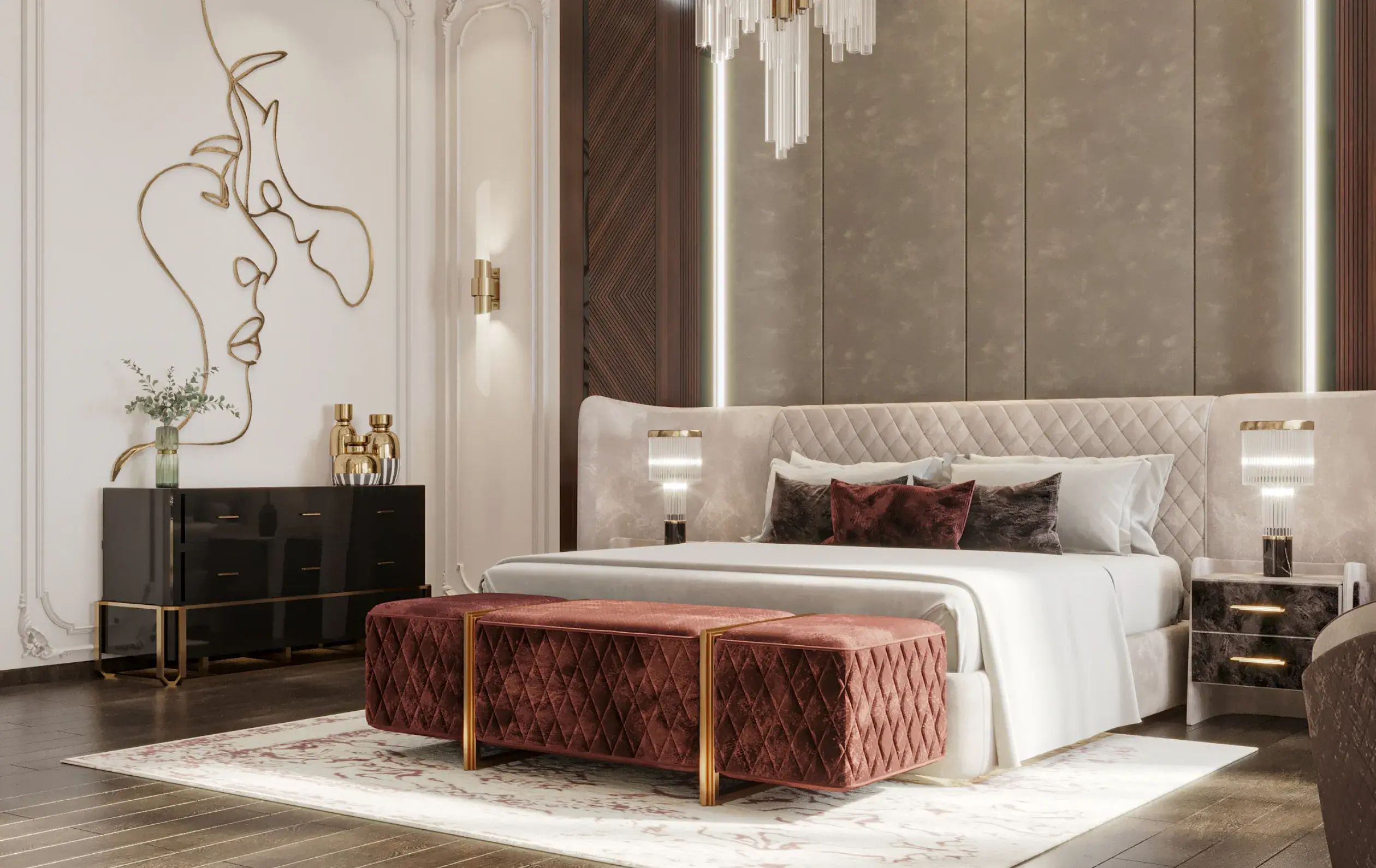 Ławka Serenade z oparciem - 6