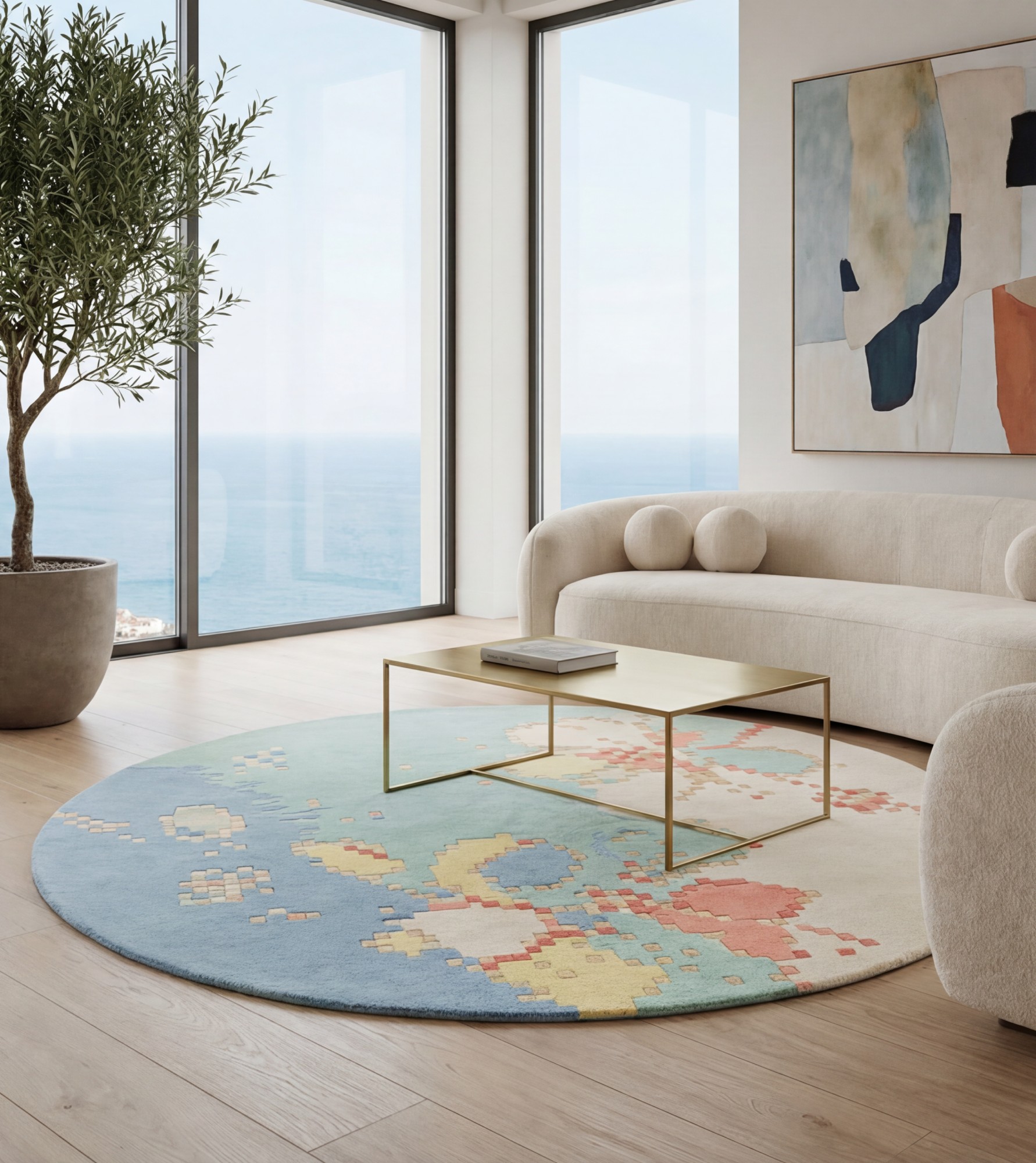 Dywan Sky Blossom | Rozmiar: Ø 350 cm