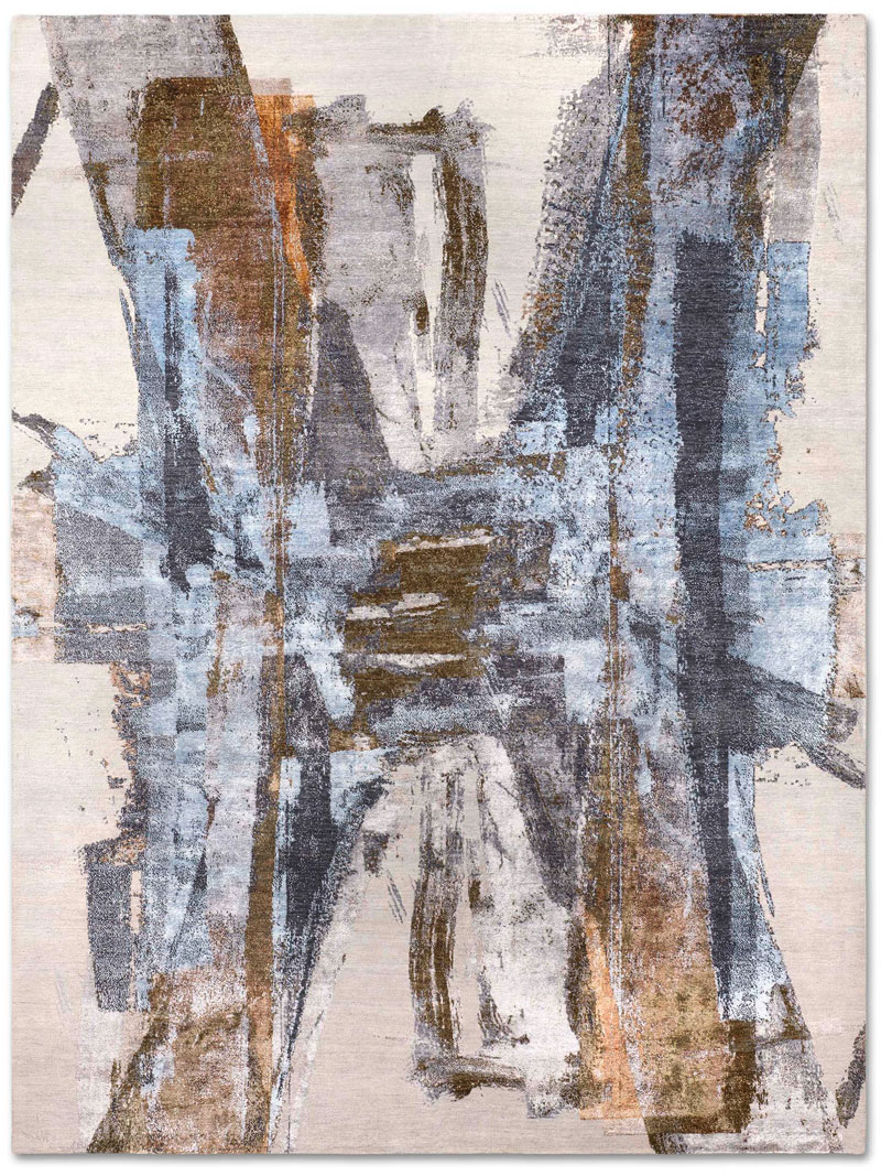 Dywan No. 10 Blue Rust