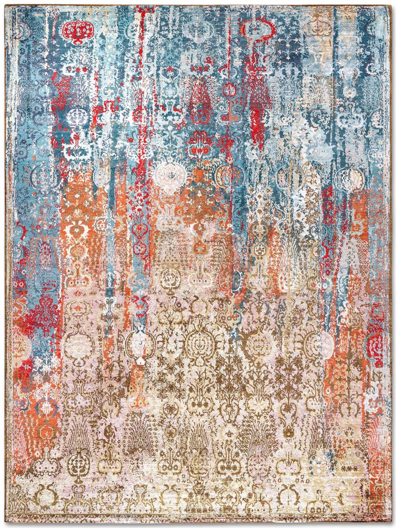 Dywan Woods Aqua | Rozmiar: 365 x 457 cm