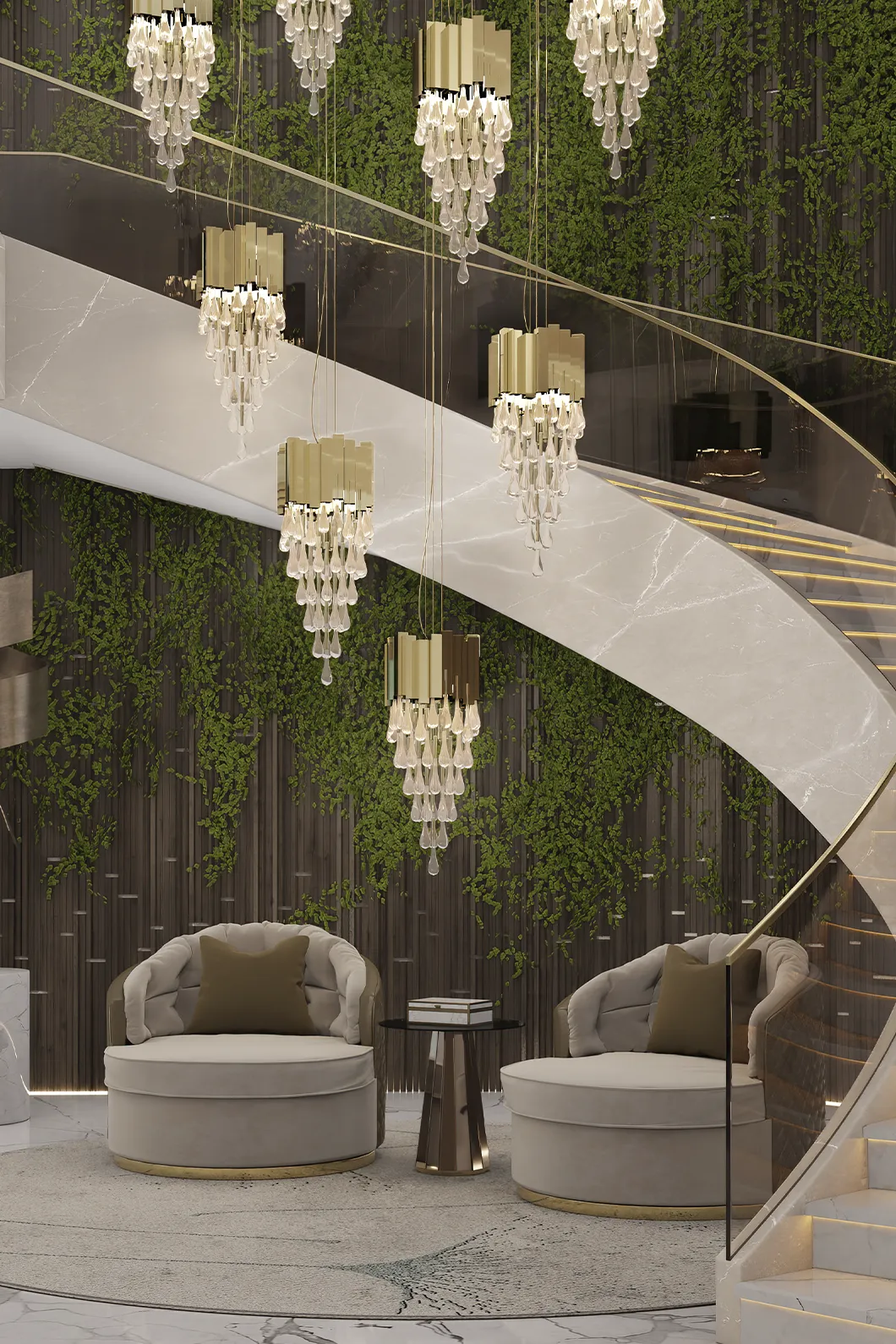 Obrotowy fotel Luxe - 7