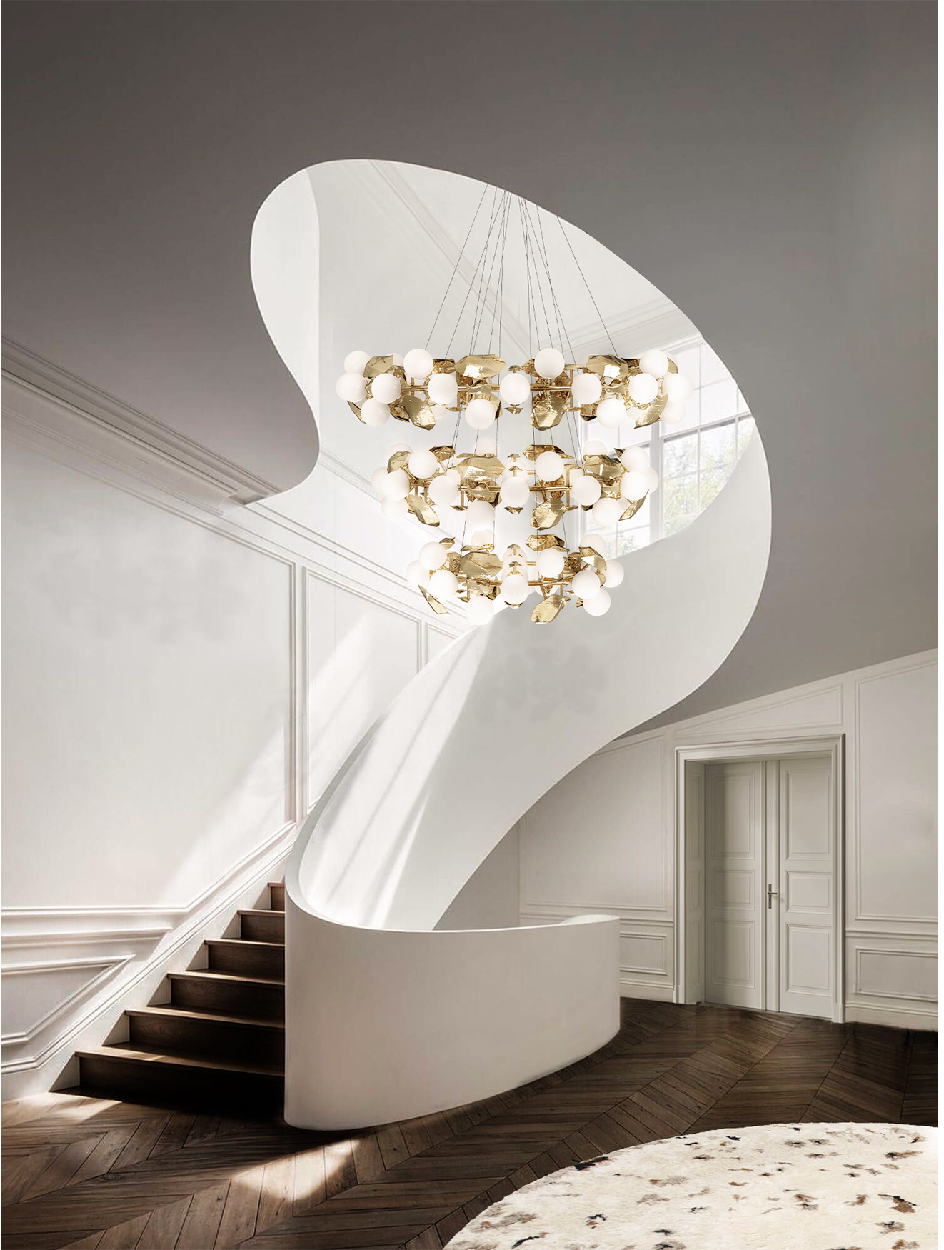 Lampa wisząca Athena Round III