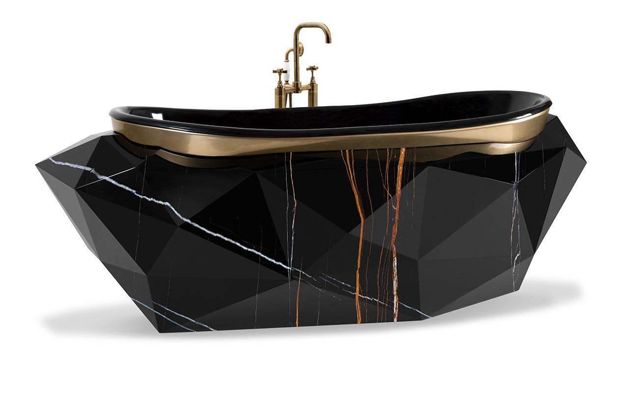 Wanna z imitacji marmuru Gemstone