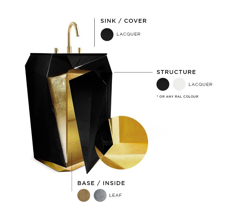 Umywalka wolnostojąca Gemstone