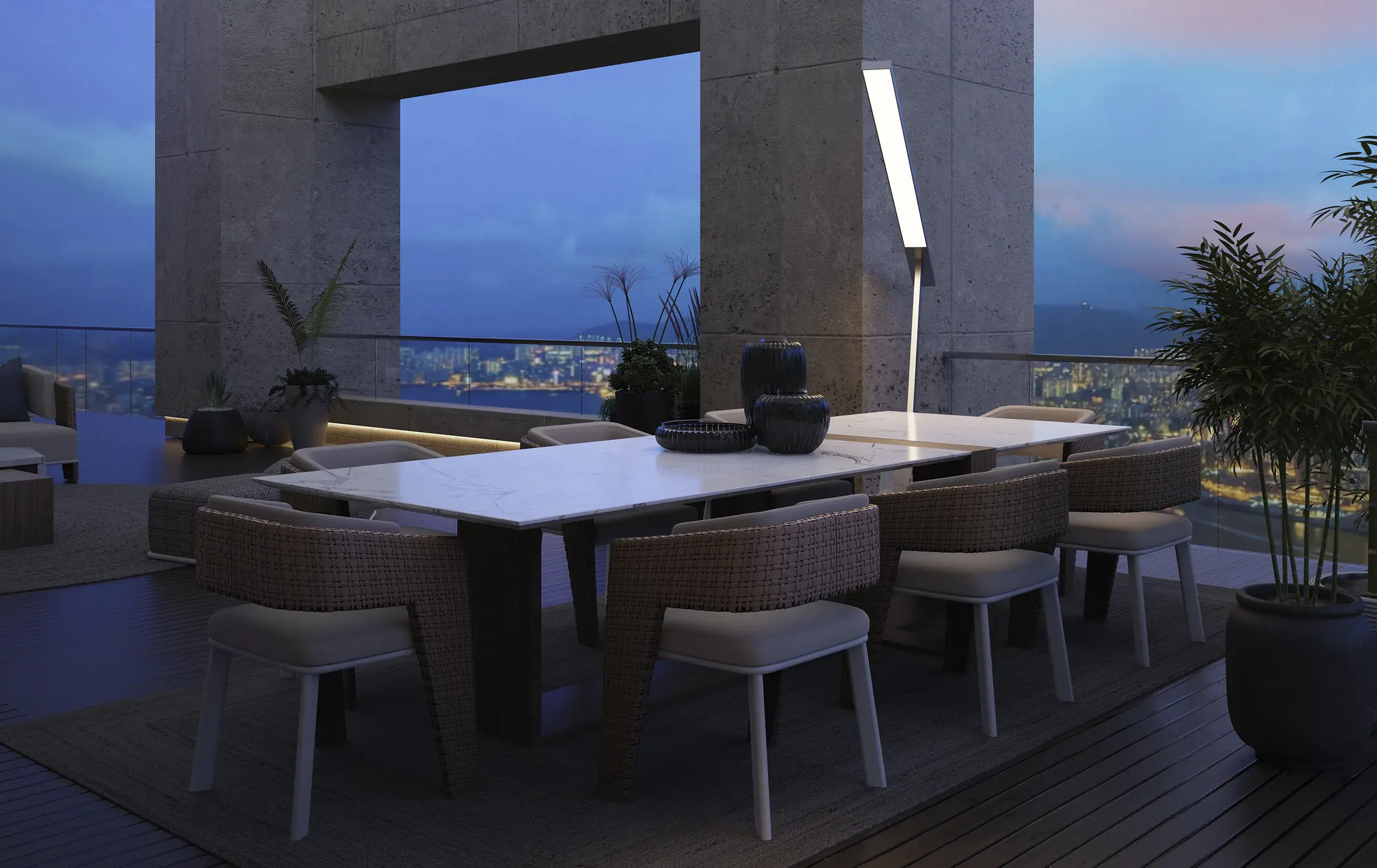 Stół jadalniany ogrodowy Whirlwind - 7