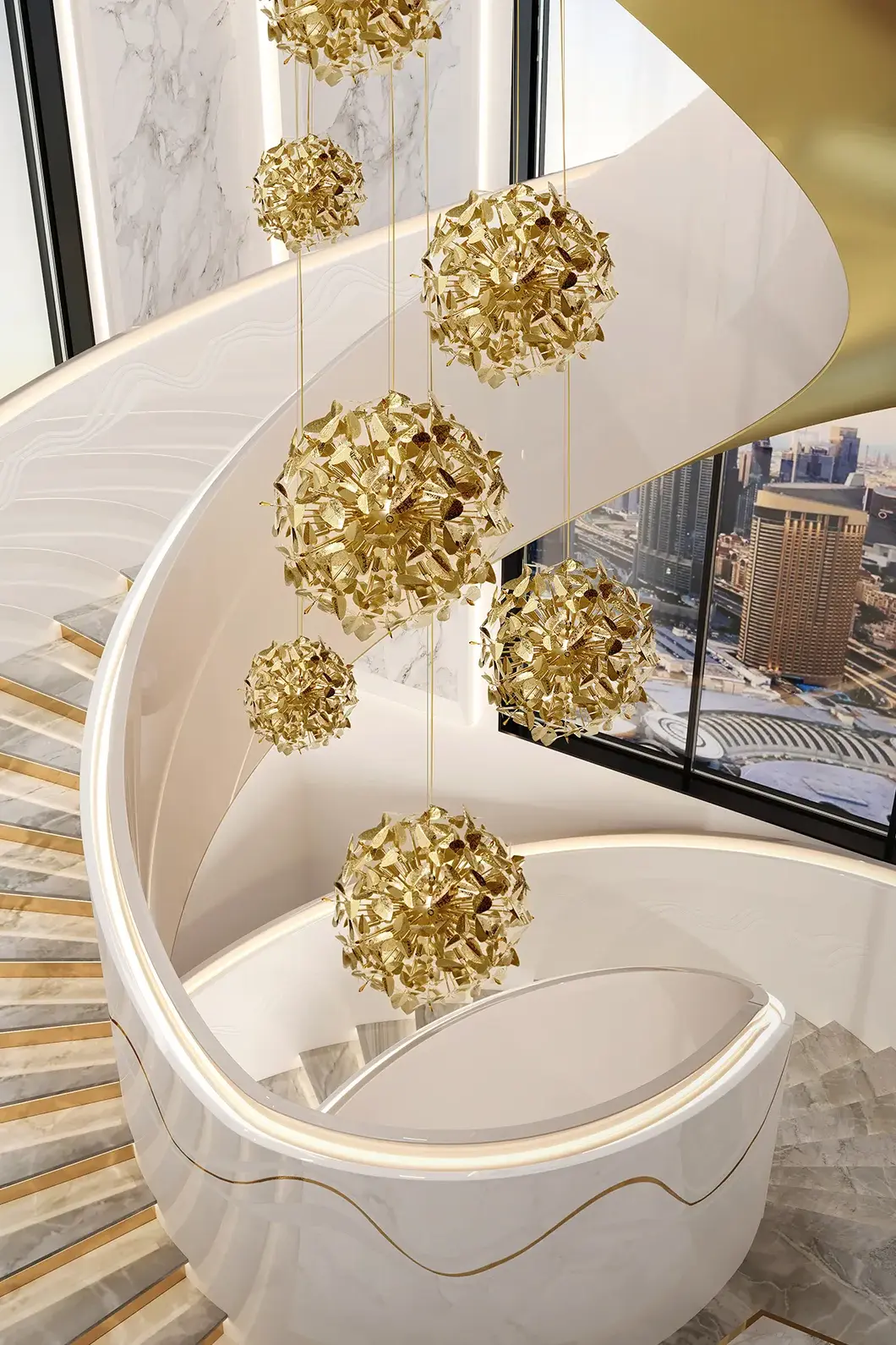 Lampa wisząca Royal Charm Globe - 1