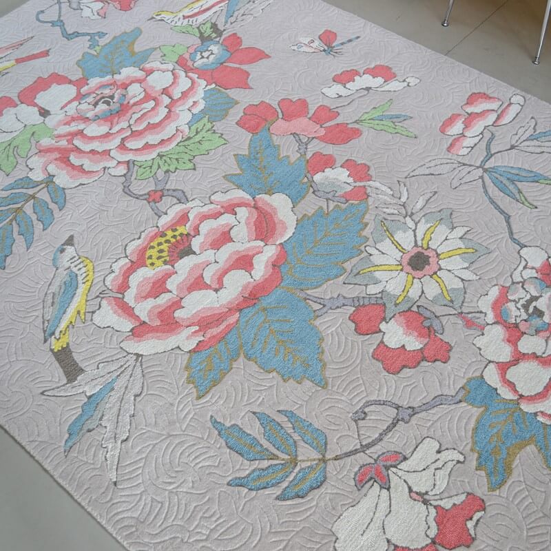 Dywan Paeonia Coral 37902 | Rozmiar: 120 x 180 cm
