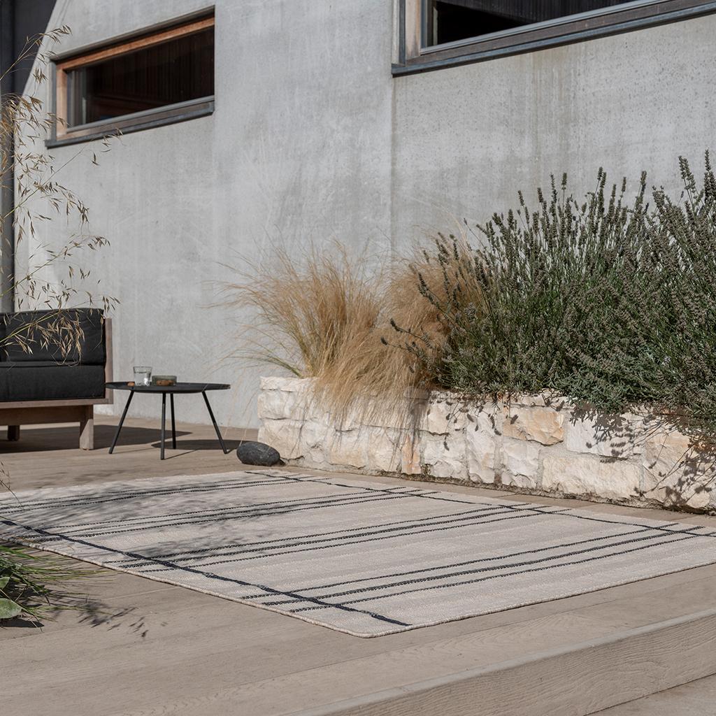 Dywan Zona Charcoal Line outdoor 497605 | Rozmiar: 200 x 280 cm
