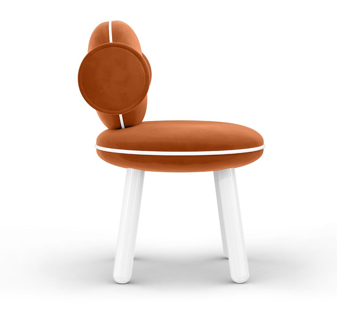 Czerwony puf Lollipop