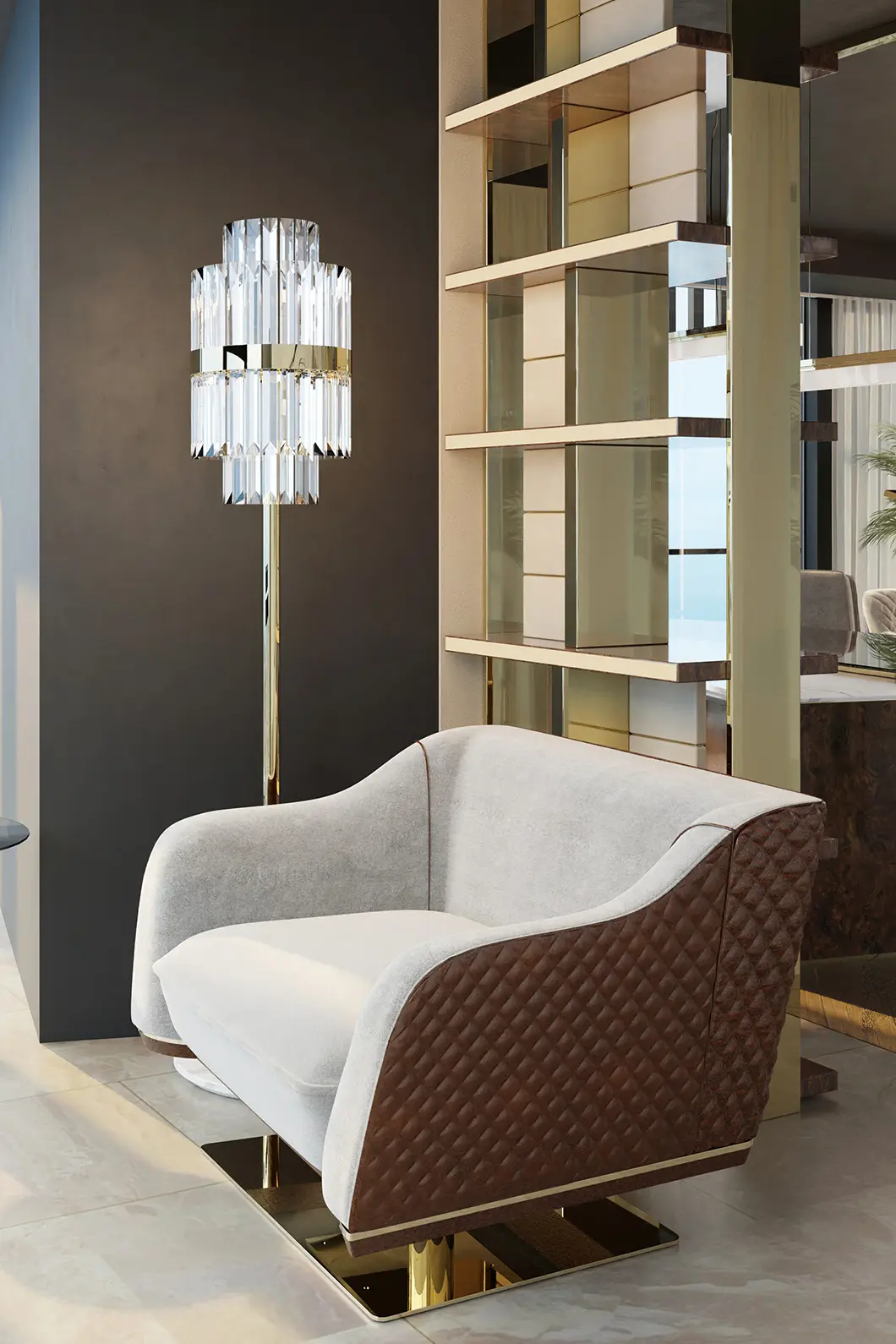 Sofa jednoosobowa obrotowa Rogue