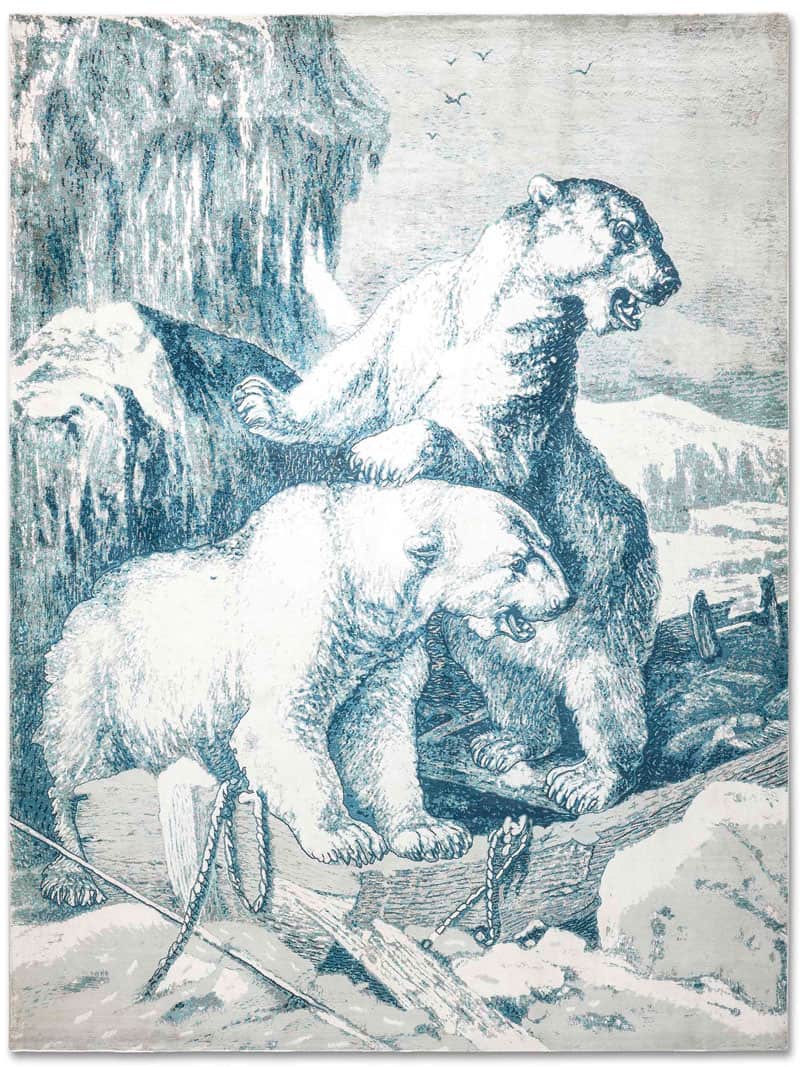 Dywan Polar Bear Little Blue