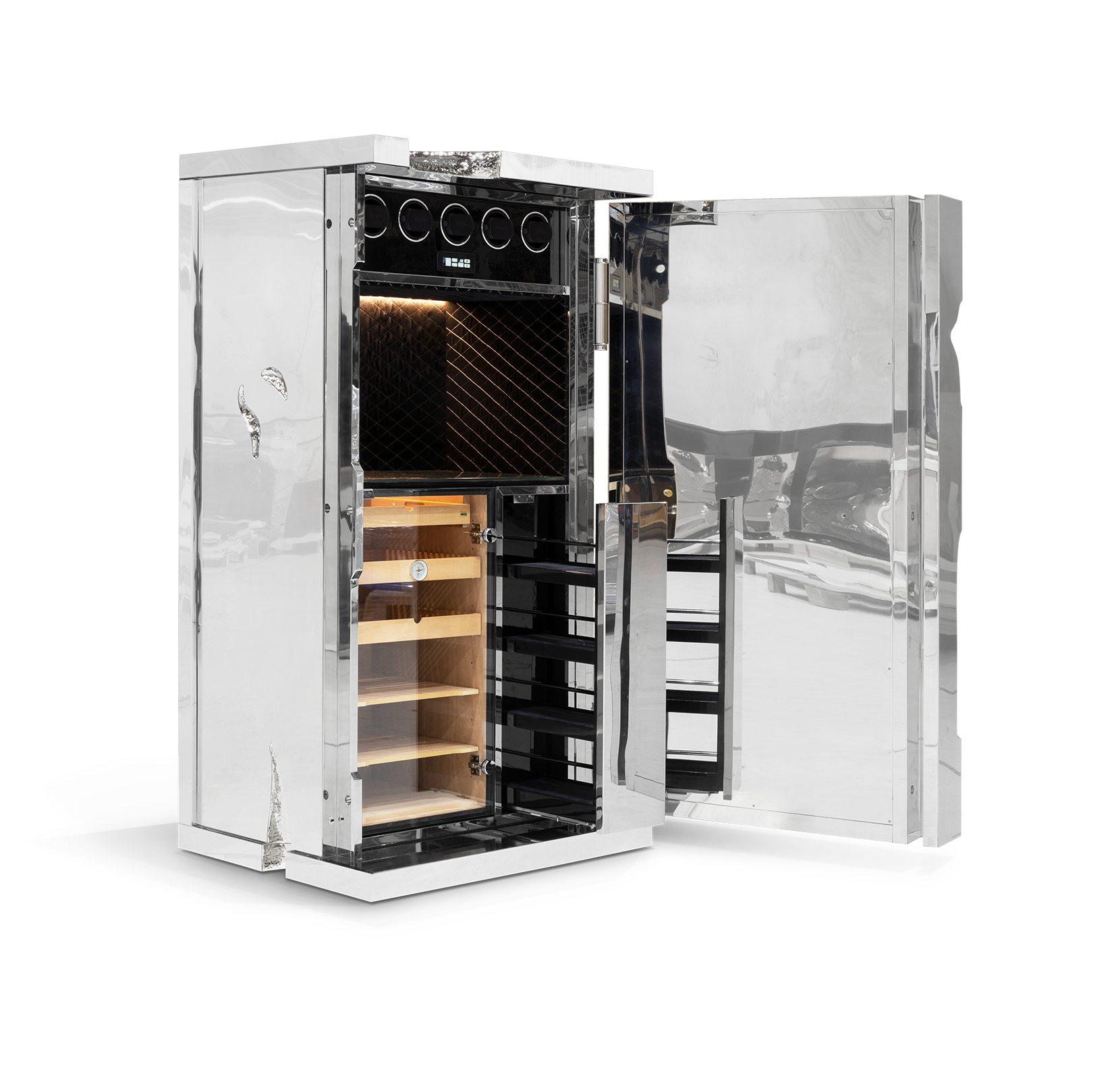 Srebrny sejf Elite Tycoon