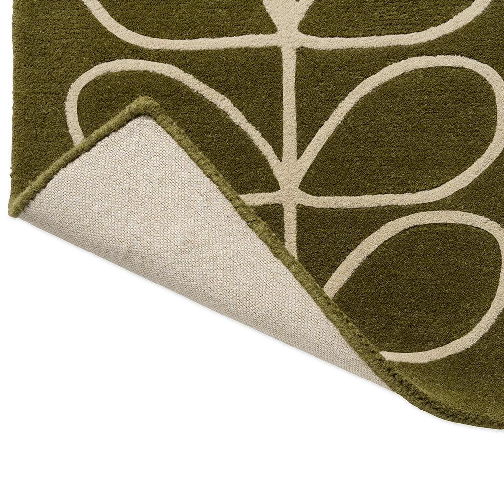 Dywan Linear Stem Olive | Rozmiar: 160 × 230 cm