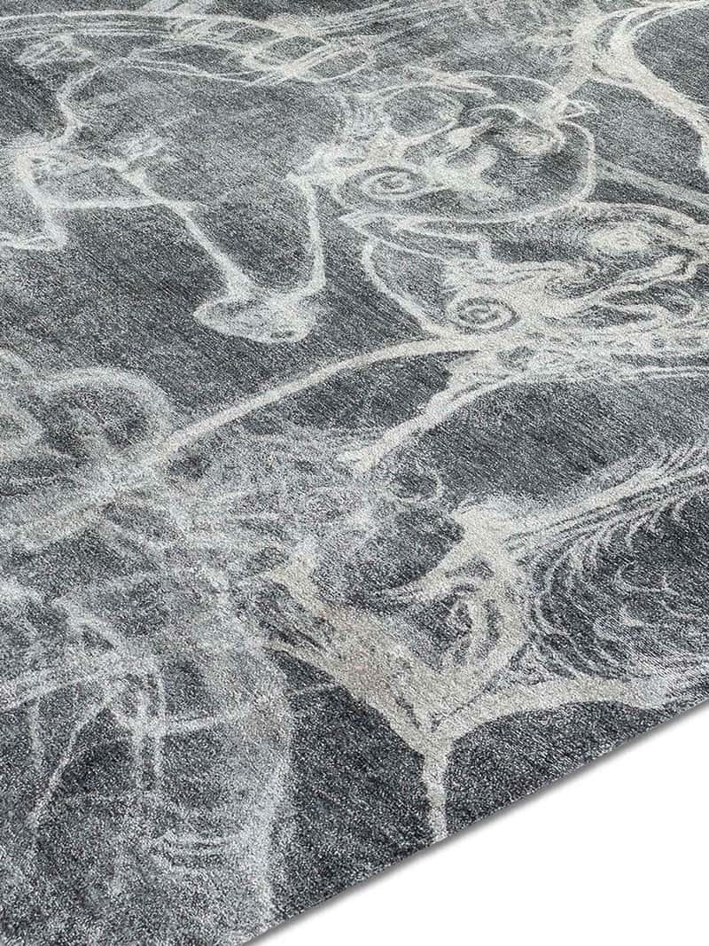 Dywan Elephants Ivory on Jade