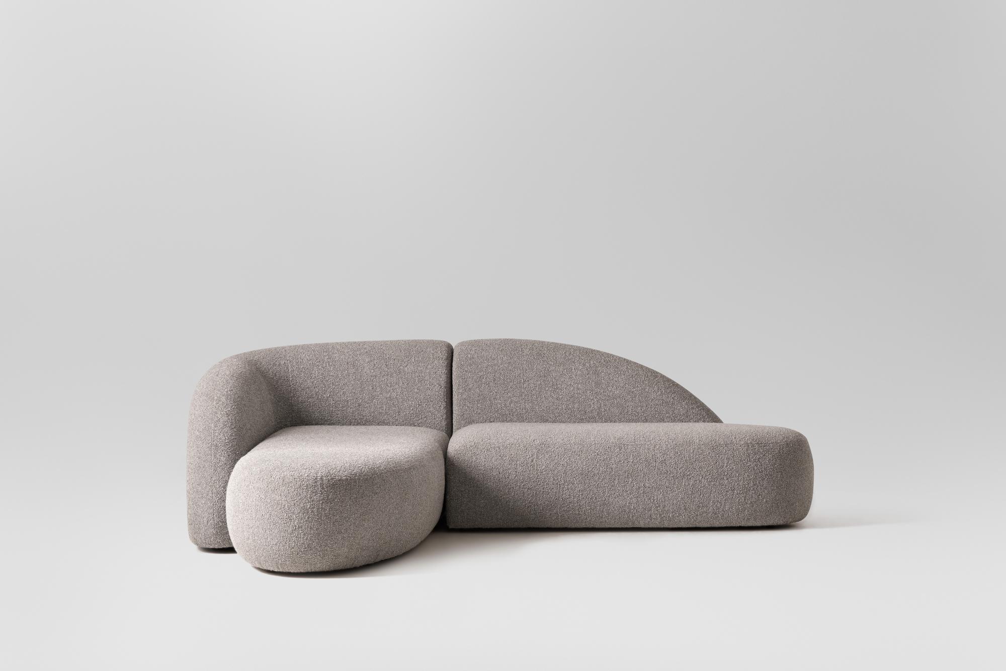 Szara sofa Beluga