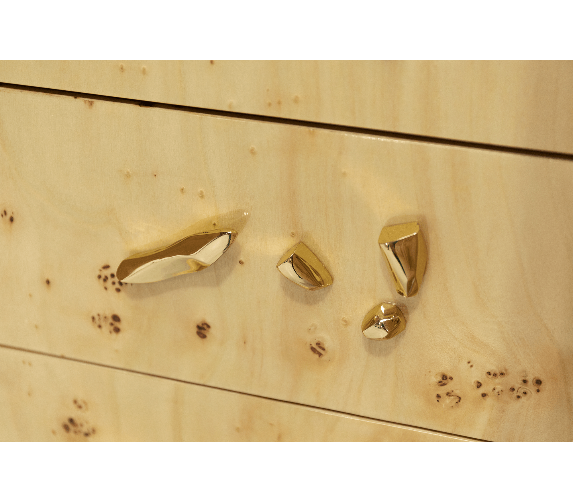 Szafka Fissure z topoli