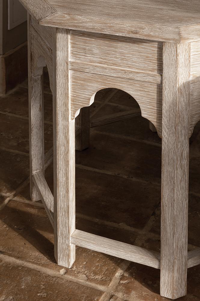 Stolik boczny Tanjina Venetian White Oak