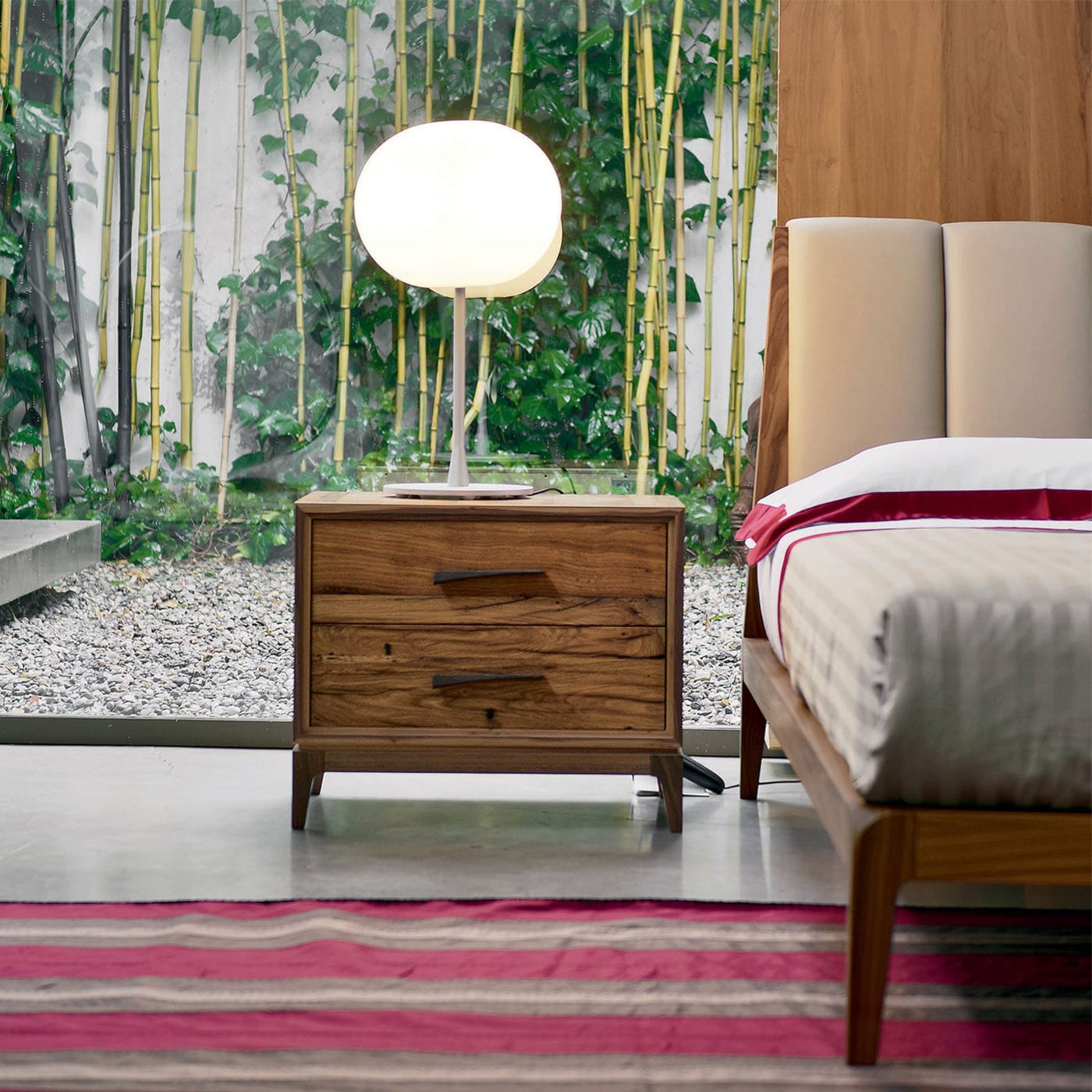 Brązowa szafka nocna Velo