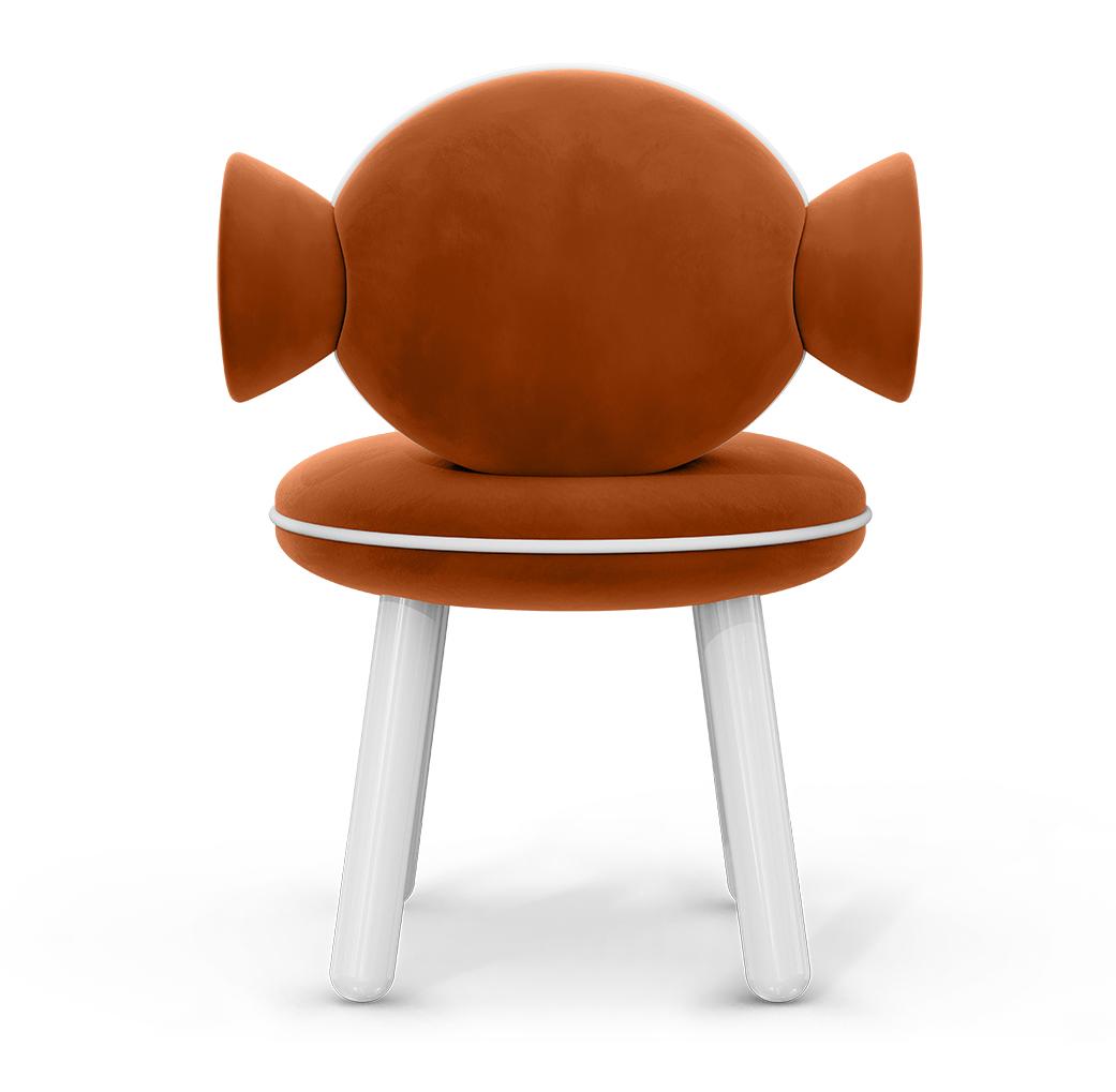 Czerwony puf Lollipop