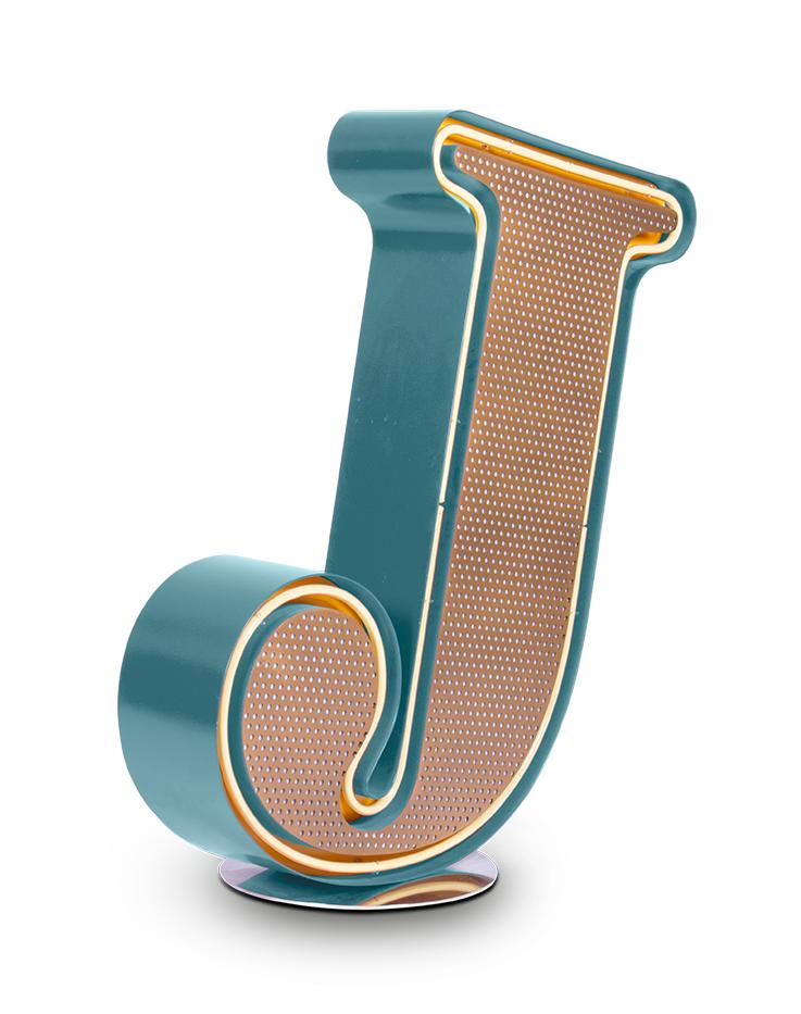 Oświetlenie literka J – Joyful