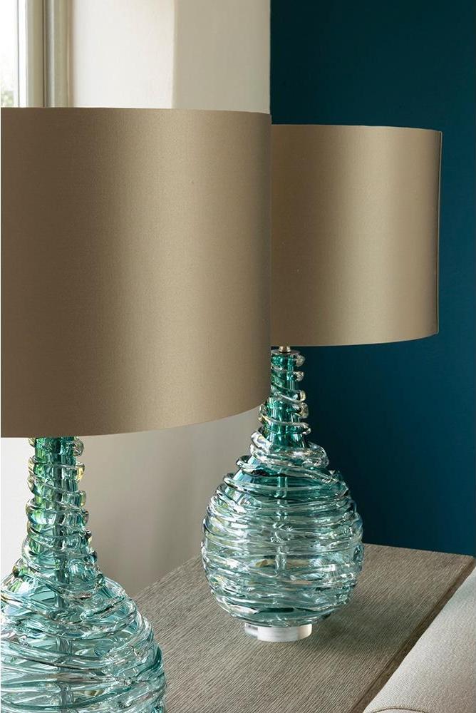 Lampka stołowa Matilda Turquoise