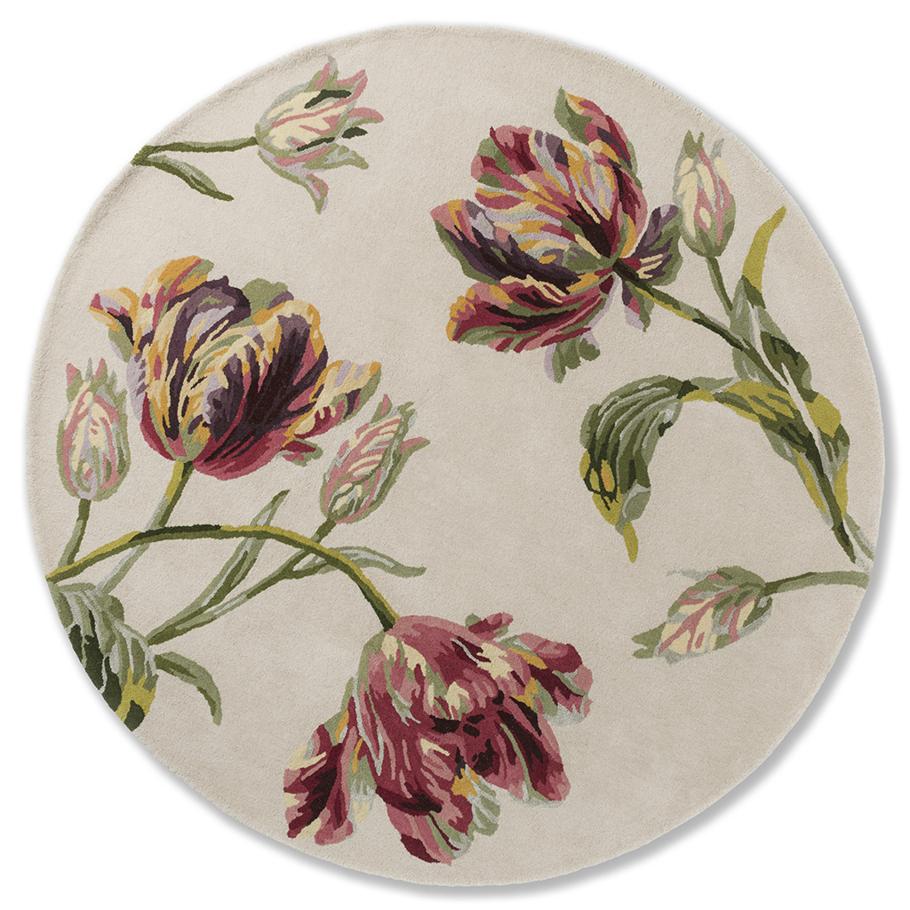 Okrągły Dywan Gosford-Cranberry 081300 | Rozmiar: Ø 150 cm