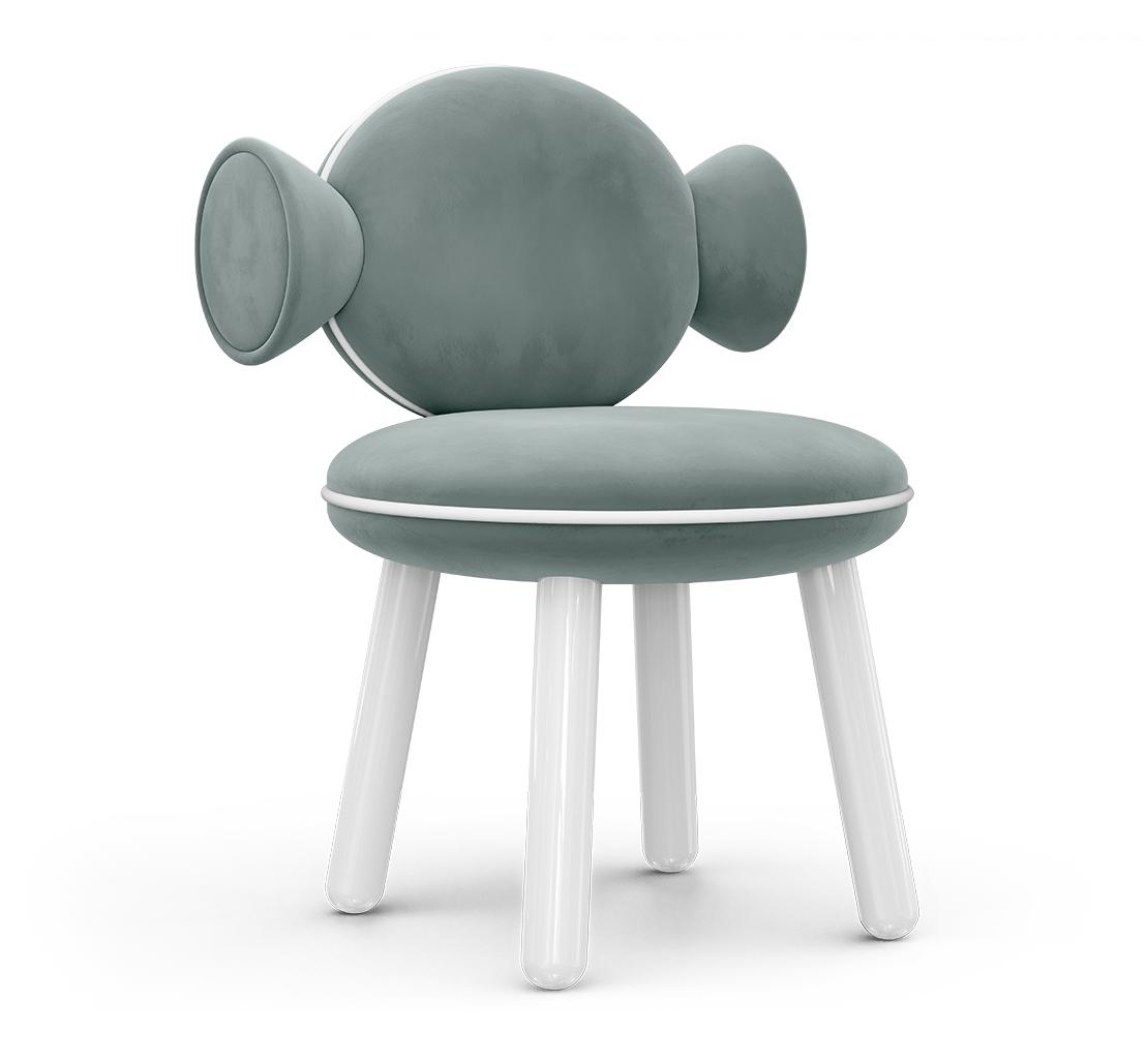 Niebieski puf Lollipop