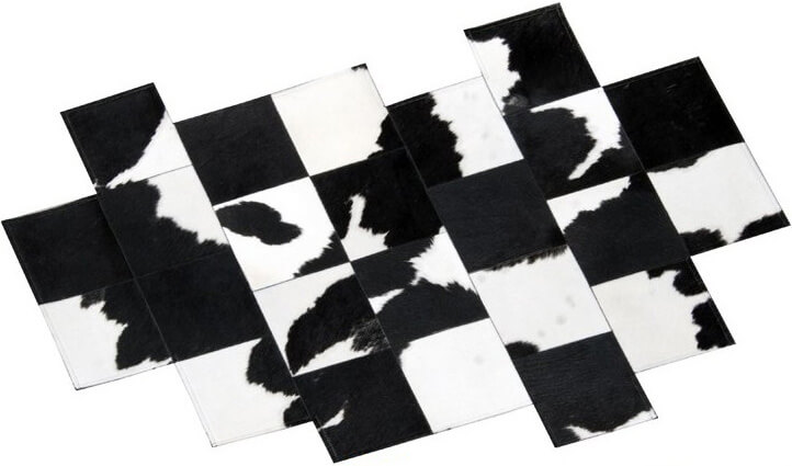 Dywan Pixel Black & White | Rozmiar: 115 × 163 cm