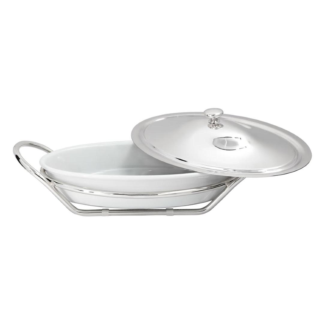 Owalne naczynie z pokrywką Grand Gourmet | Konfiguracja: L 36 cm
