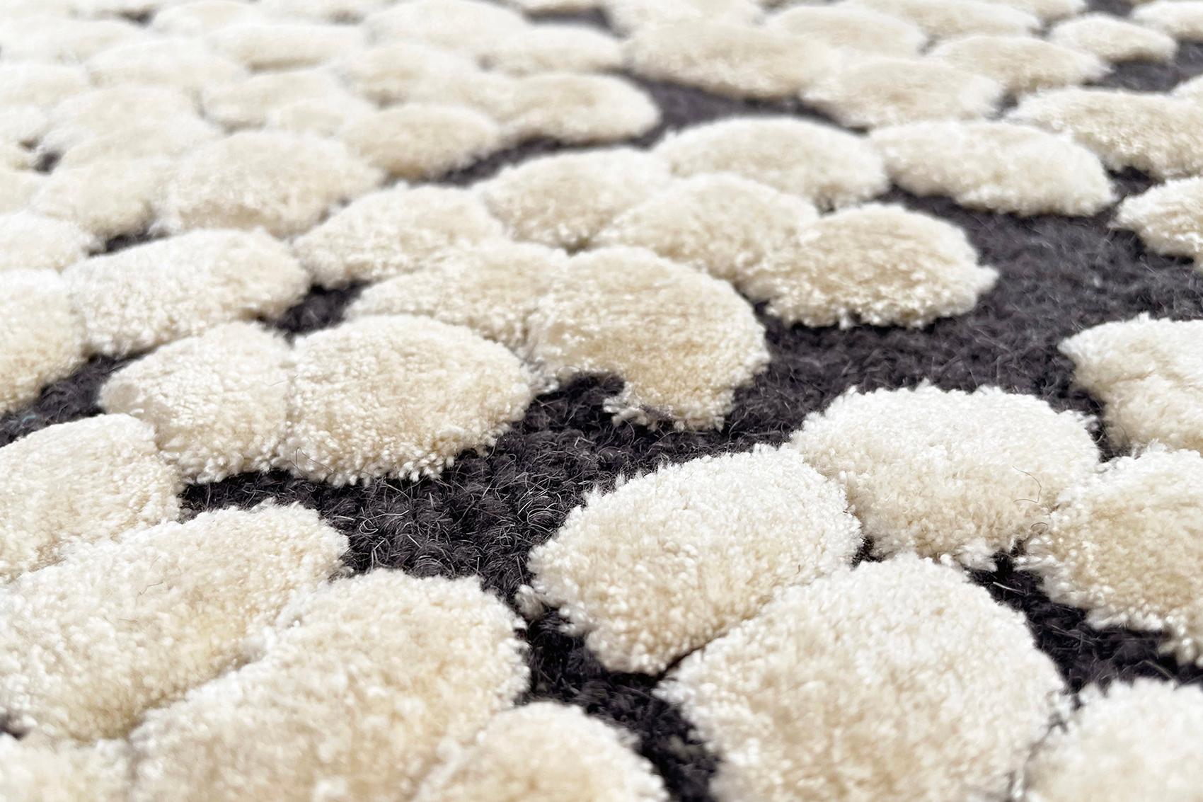Dywan Pad Linen Black | Rozmiar: 200 x 300 cm