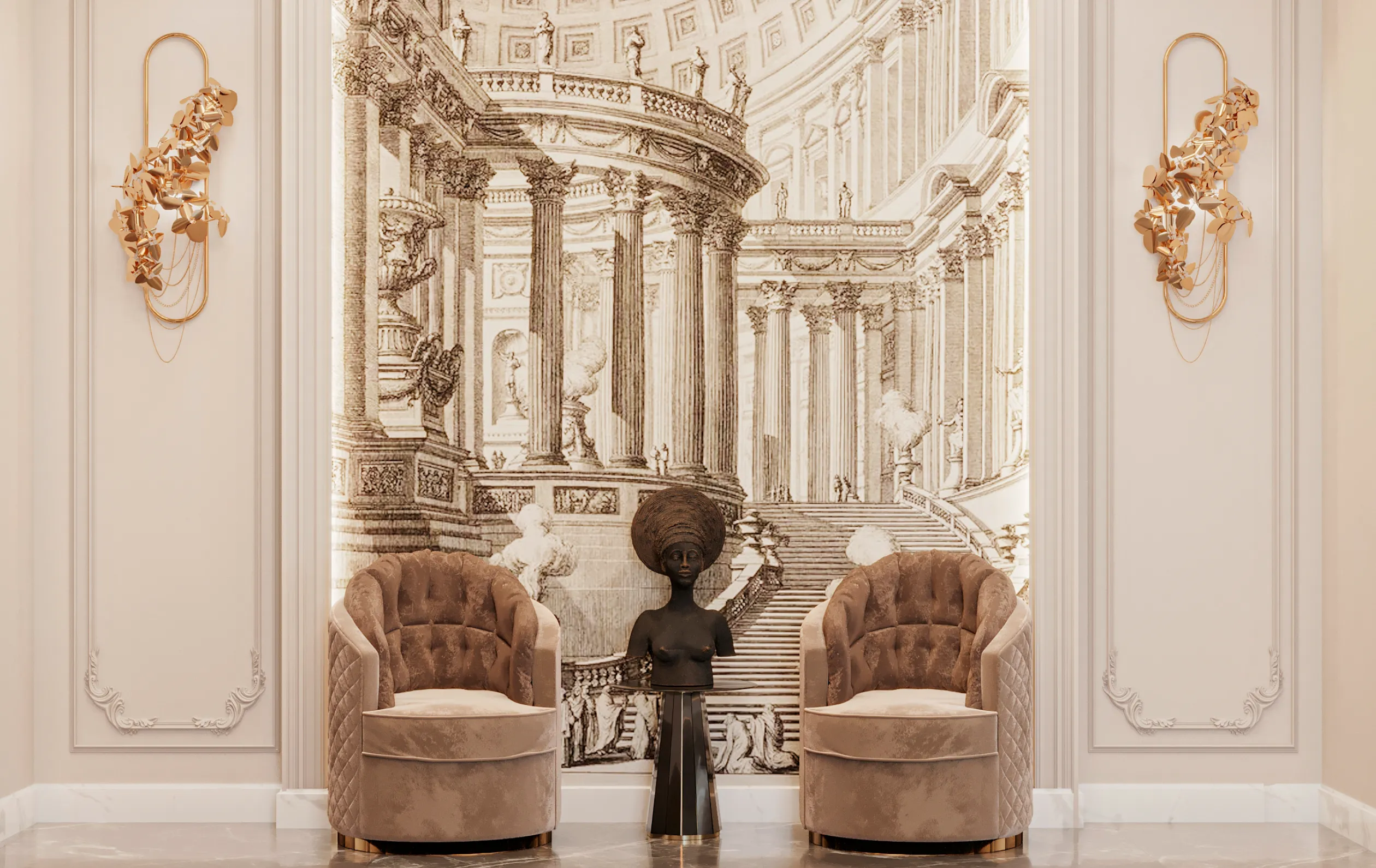 Obrotowy fotel Luxe - 16