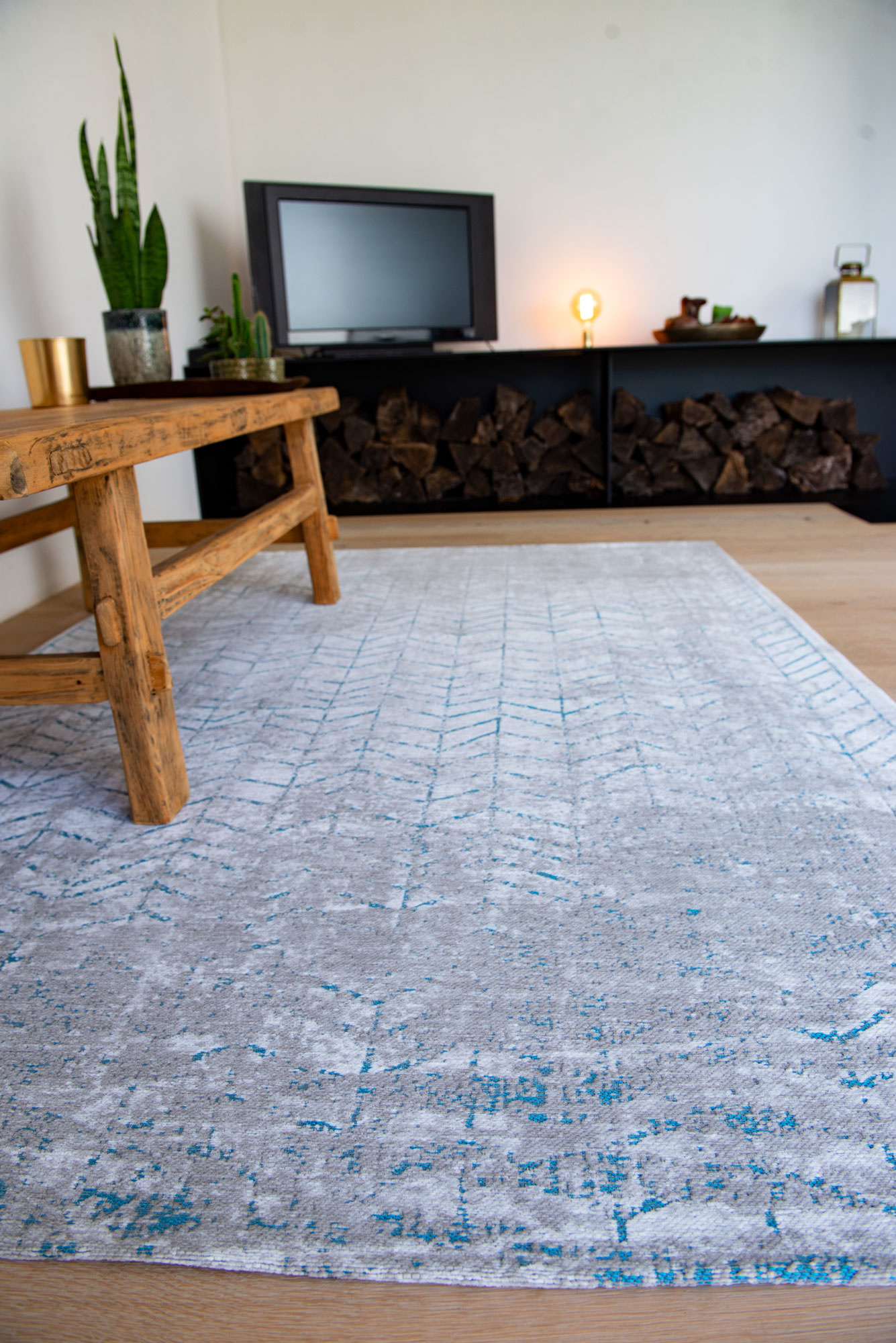 Dywan 8927 Tribeca Blue | Rozmiar: 80 x 150 cm