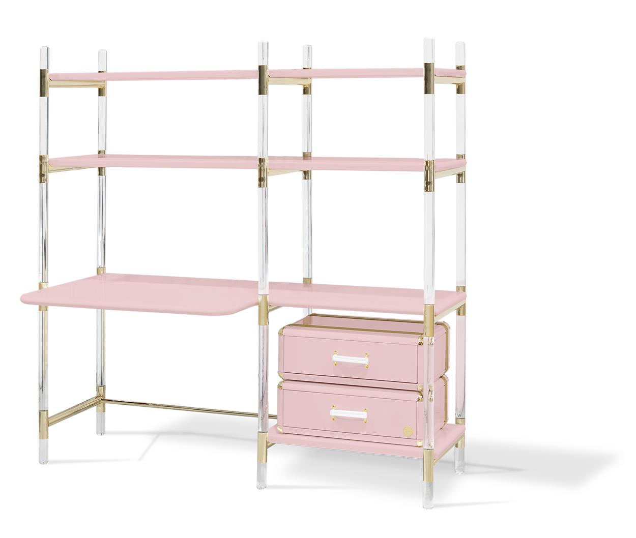 Różowa biblioteczka Jigsaw Puzzle