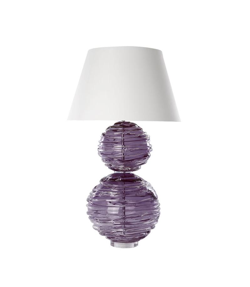 Lampka stołowa Alfie Amethyst