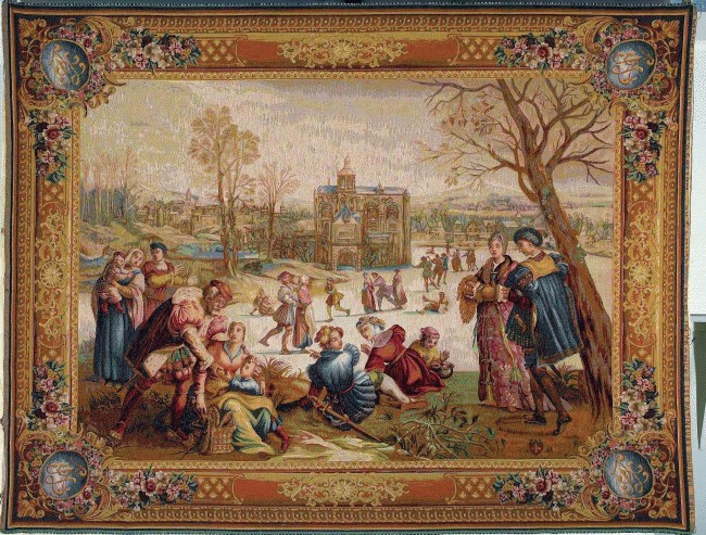 Gobelin Horizontal Skater or Winter Horizontal | Rozmiar: 110 x 150 cm