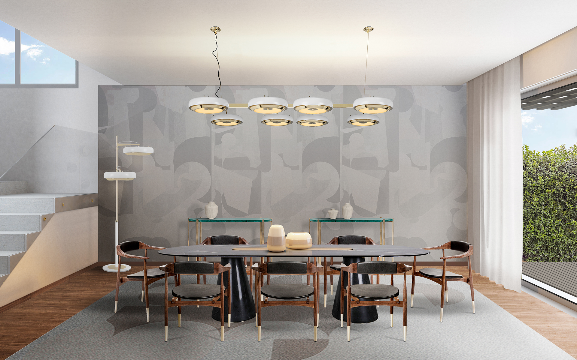 Lampa wisząca Carter Rectangular - 2