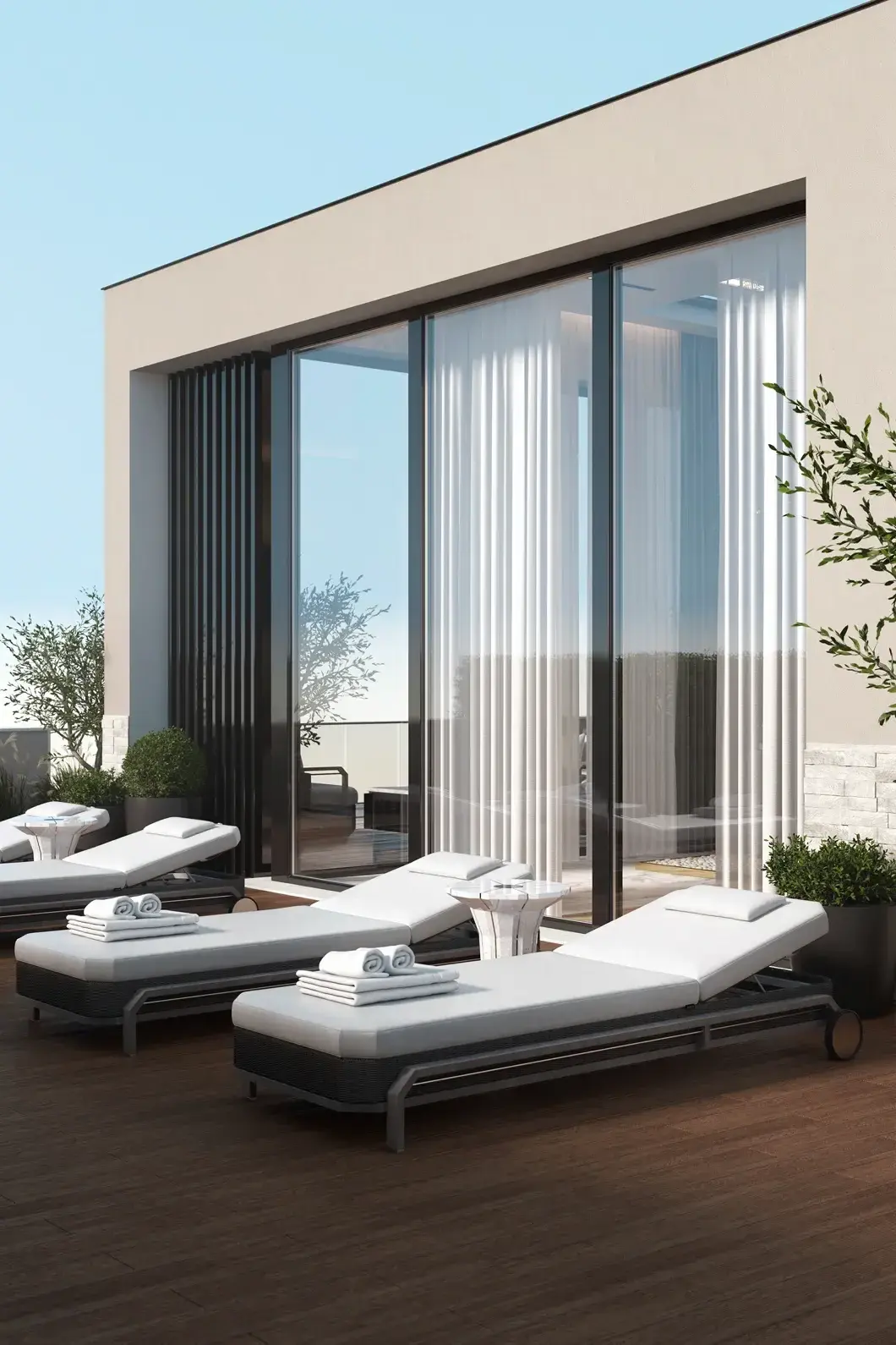 Drewniany leżak ogrodowy Heritage - 6