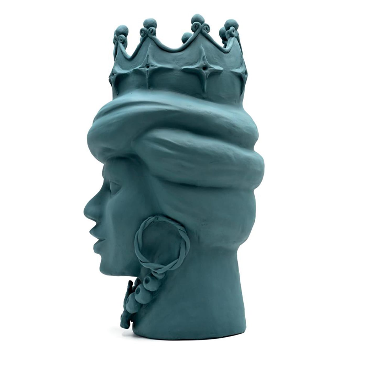 Ręcznie wykonana rzeźba Głowa Maura