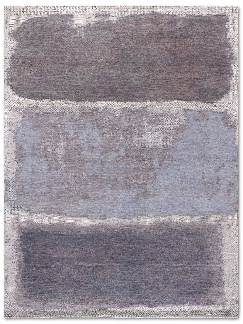 Dywan No. 15 Grass Grey Light Blue Grey | Rozmiar: 250 x 300 cm