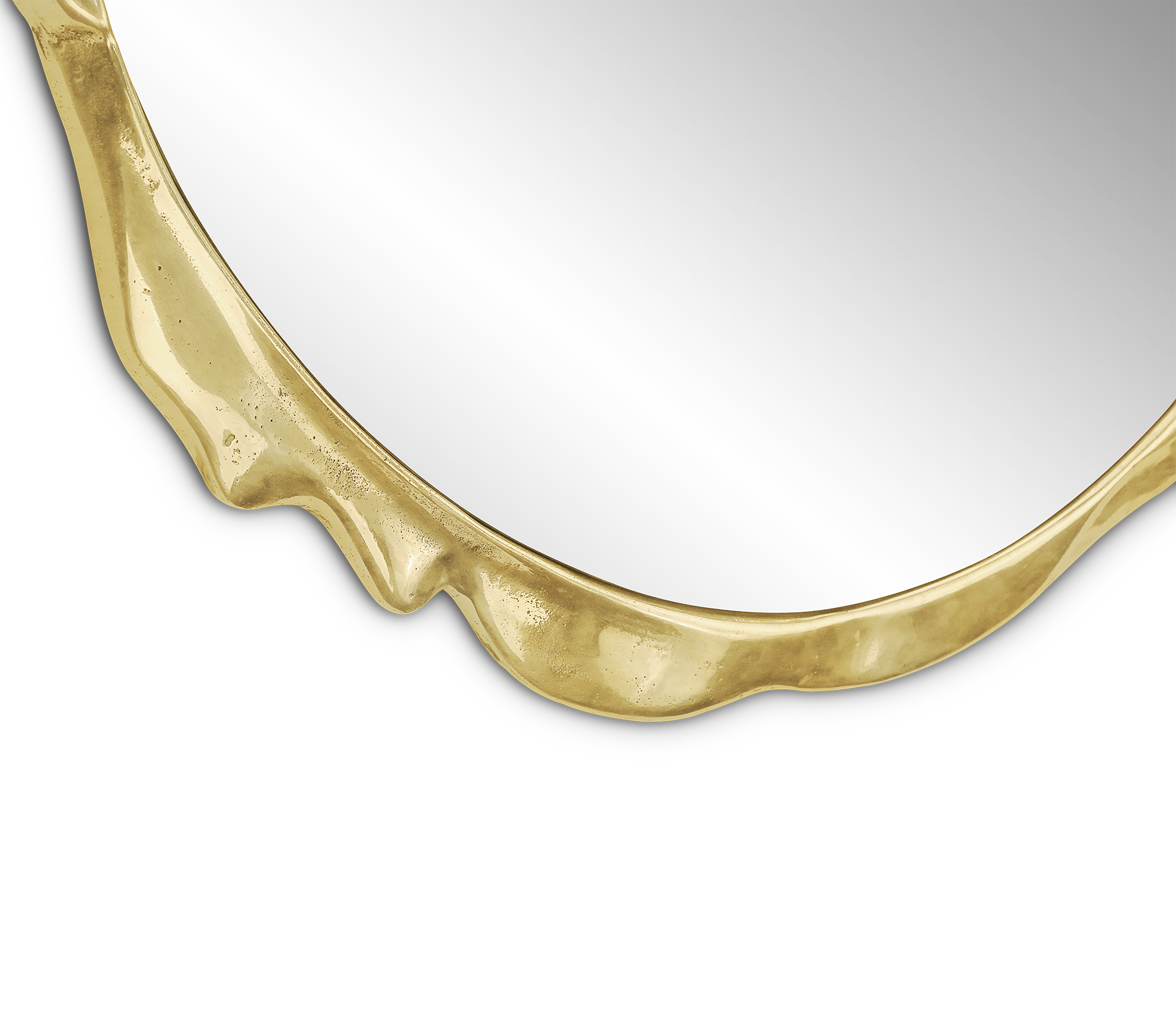 Lustro ścienne Lava Gold