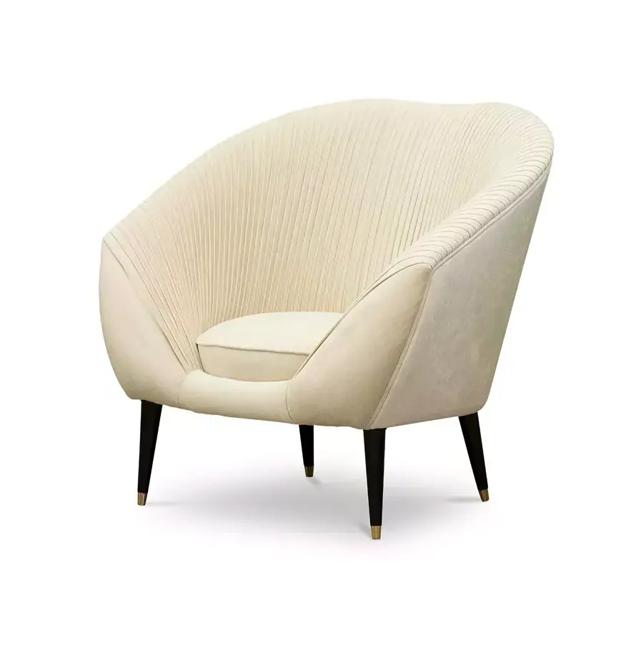 Zestaw krzesła i podnóżka Hana