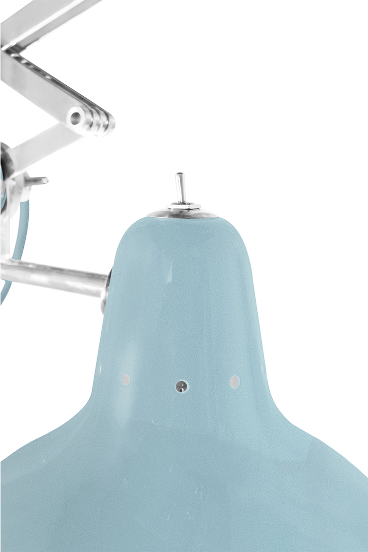 Lampka ścienna dziecięca Moonbeam Glow Blue