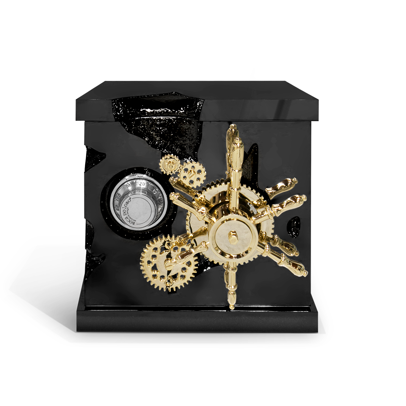 Czarny sejf biżuteryjny Tycoon